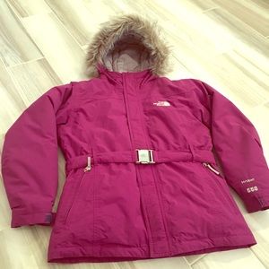 The North Face ski jacket. Girls size 12-14.